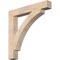 Ekena Millwork Thorton Block Smooth Bracket, Douglas Fir, 5 1/2"W x 40"D x 40"H BKT06X40X40THR05SDF - alternate 1